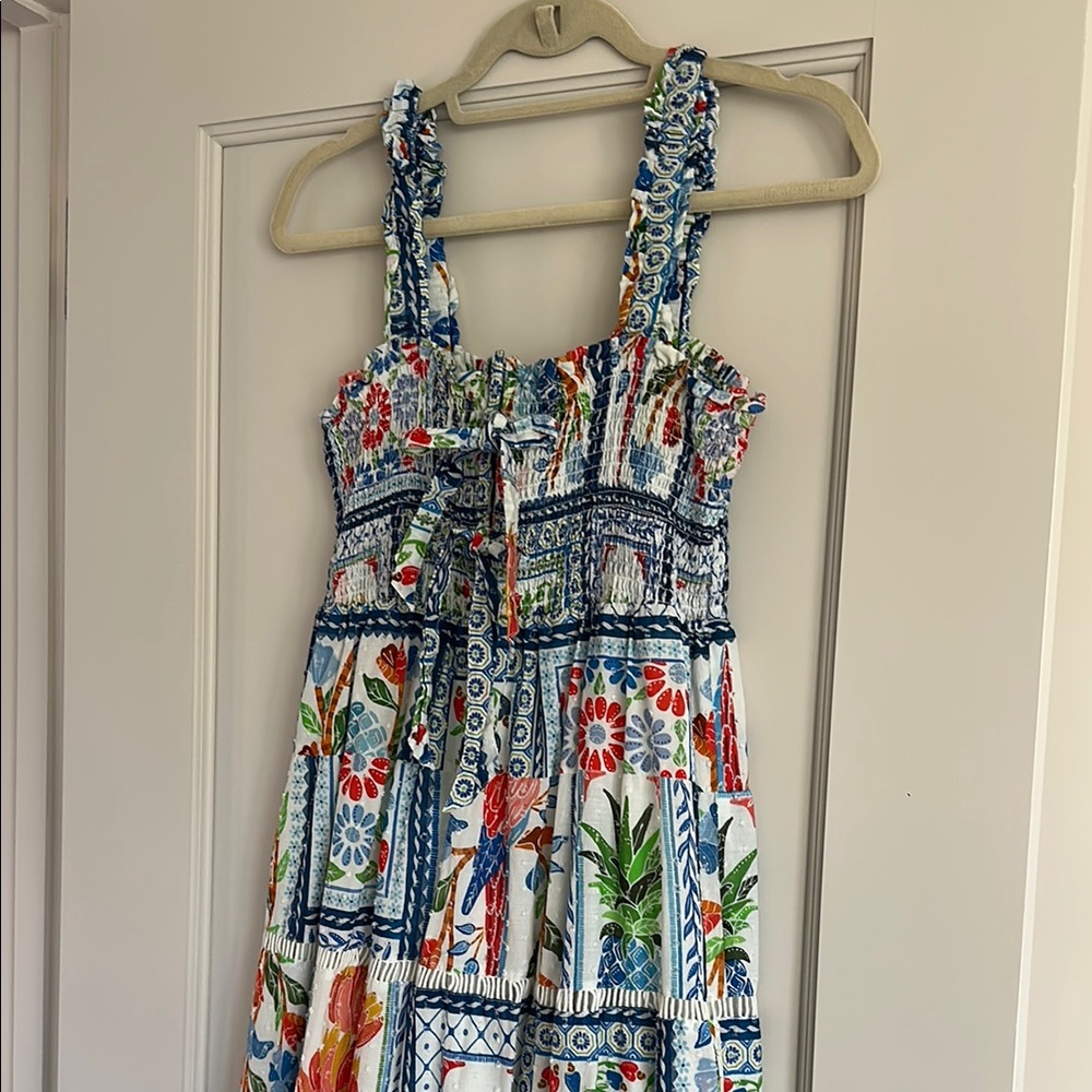 Floral Smocked Sundress